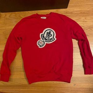 Men’s moncler sweatshirt size small